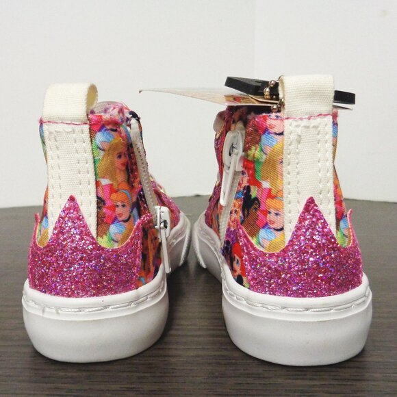 Brand New Ground Up Princess Lace High-Top Sneakers. MultiColor. ECPS6016FL F55 - Picture 8 of 10